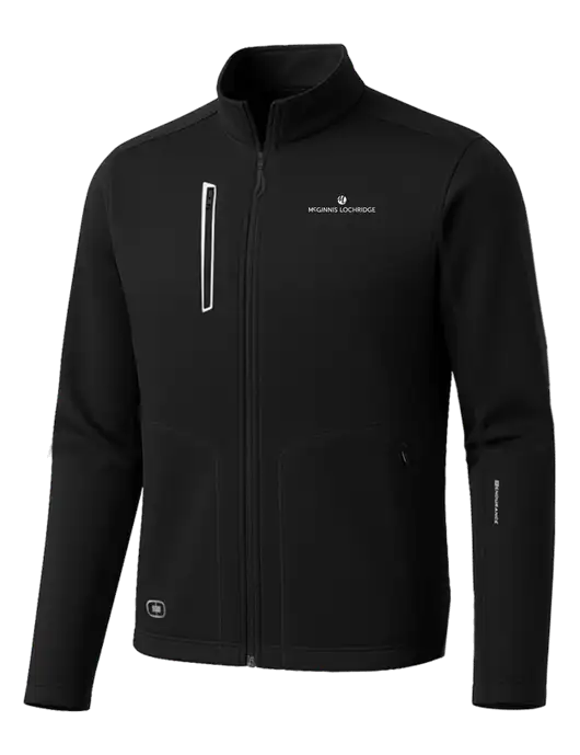 OGIO Blacktop Endurance Fulcrum Full-Zip w/McGinnis Logo