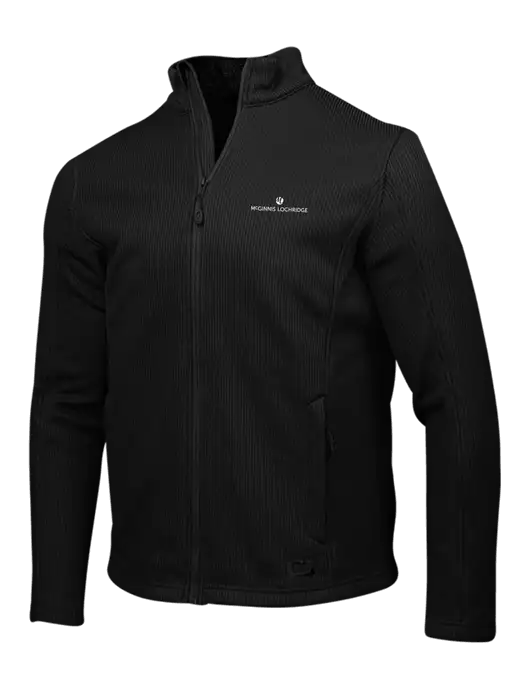 OGIO Blacktop Grit Fleece Jacket w/McGinnis Logo