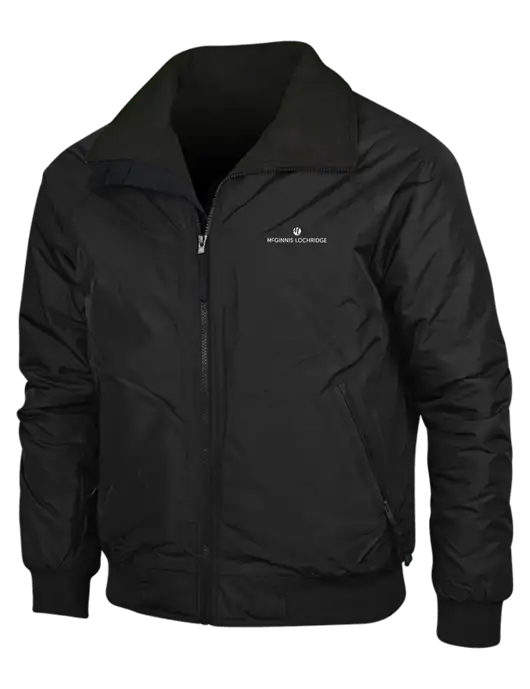 True Black/True Black Classic Challenger Jacket w/McGinnis Logo