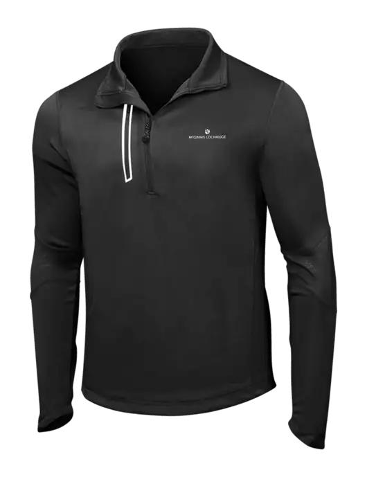 OGIO Blacktop Endurance Fulcrum 1/4 Zip w/McGinnis Logo