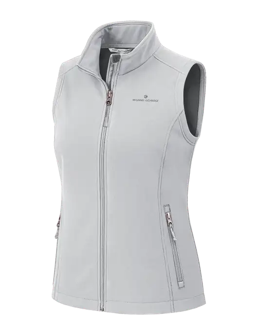 Marshmellow Womens Core Soft Shell Vest w/McGinnis Logo