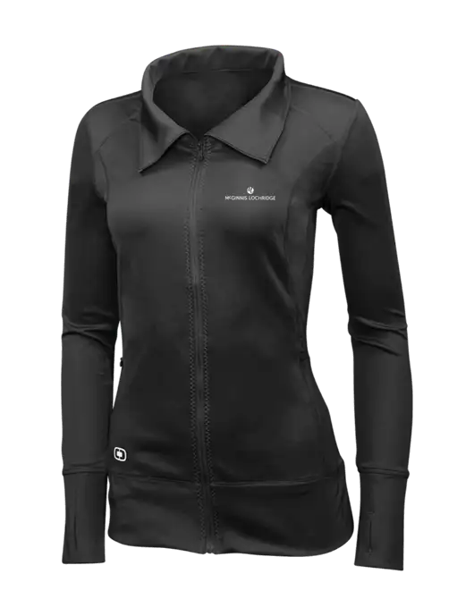 OGIO Blacktop Womens Endurance Fulcrum Full-Zip w/McGinnis Logo