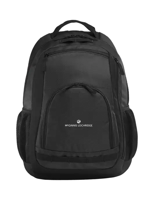 Xtreme Dark Grey/Black/Black Backpack w/McGinnis Logo