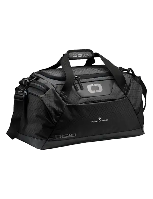 OGIO Black Catalyst Duffle
 w/McGinnis Logo