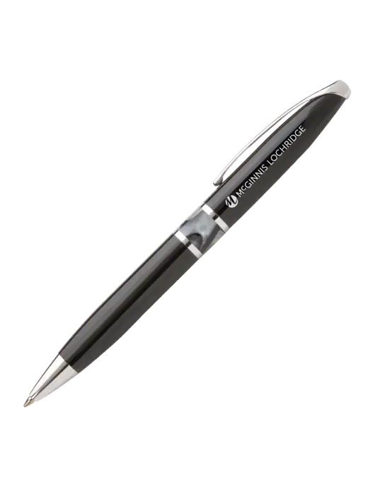 Illusion Black Pen - Black Ink w/McGinnis Logo