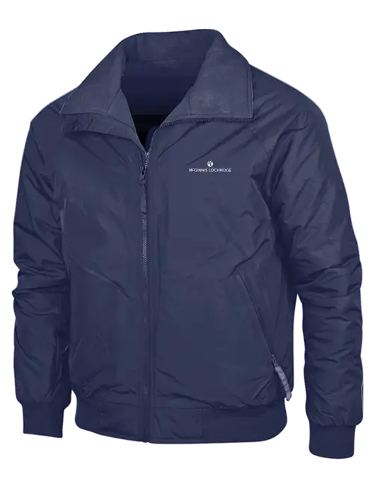 Navy/Navy Classic Challenger Jacket w/McGinnis Logo