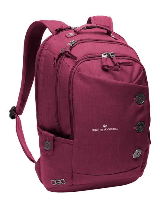 OGIO Sunset Cardinal Ladies Melrose Pack w/McGinnis Logo