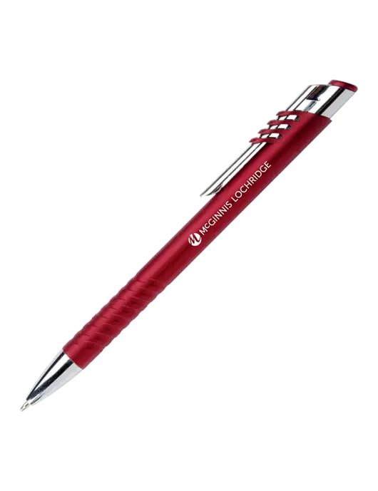 Schirhart Red Pen - Black Ink w/McGinnis Logo